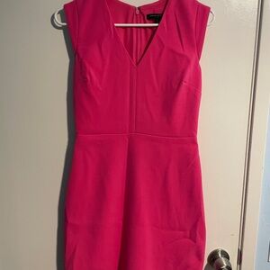 Banana Republic Vivid Pink Mini Dress